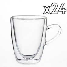Cargar imagen en el visor de la galería, Pack de 24 Tazones de Doble Vidrio